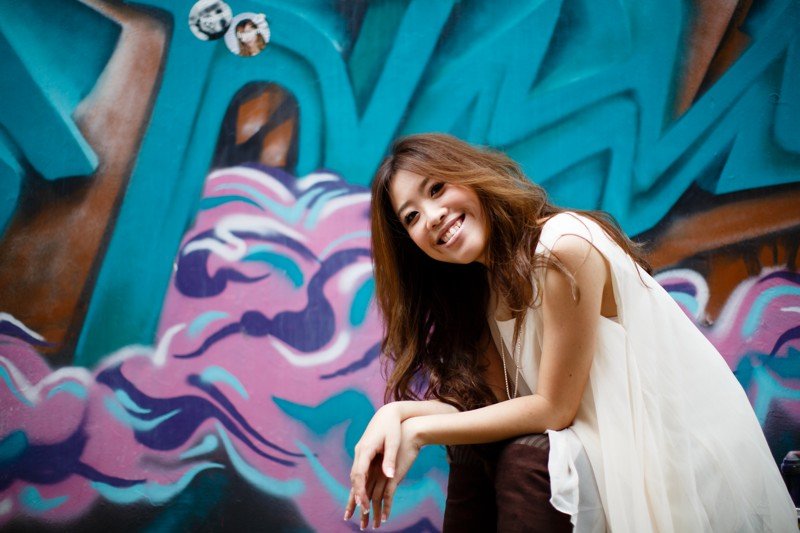 La chanteuse singapourienne Bevlyn Khoo. ©Bevlyn Khoo